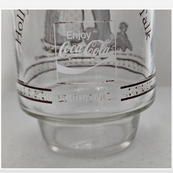 Vintage Holly Hobbie Cup Happy Talk Glass Limited Edition Coca-Cola - Picture 11 of 15